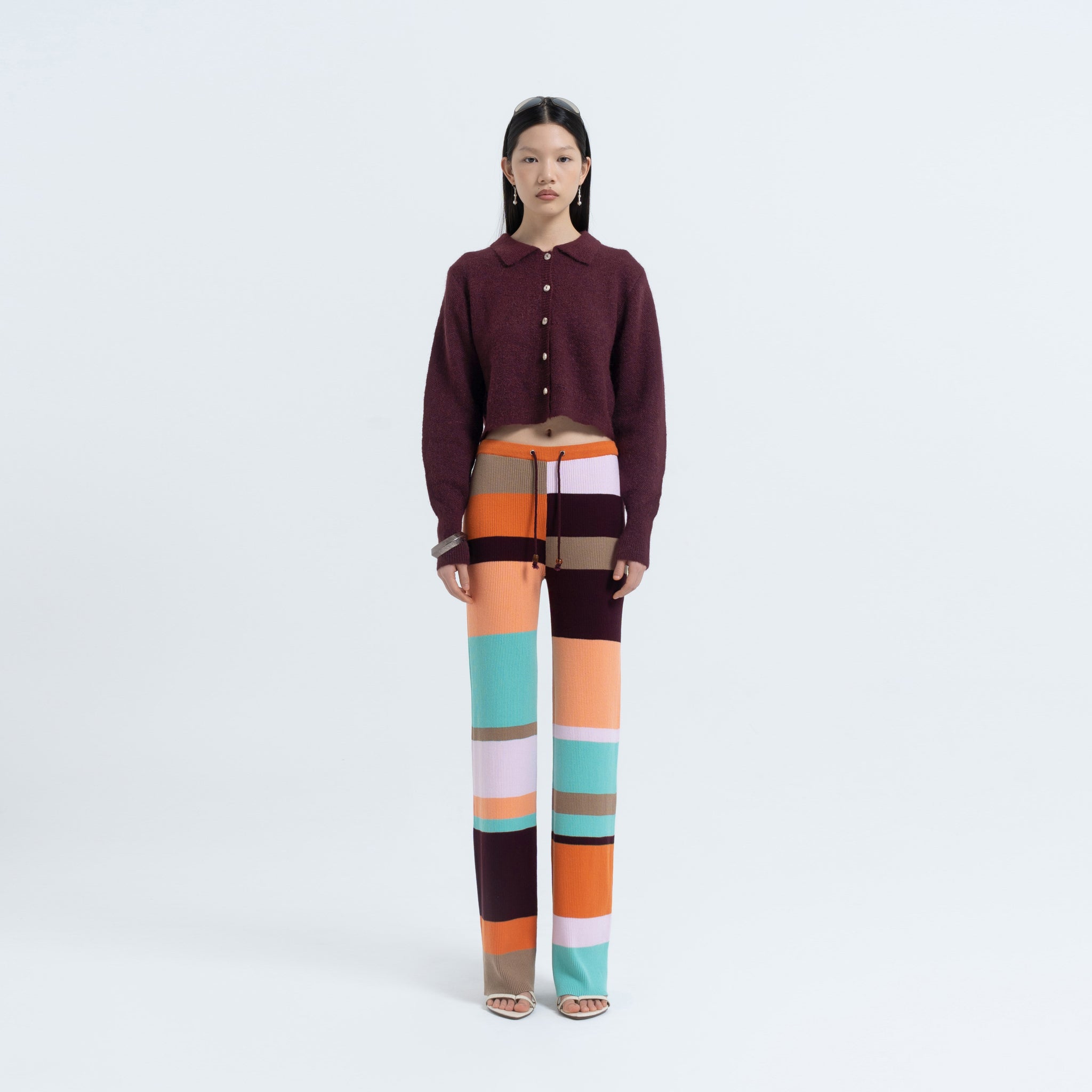 Stripe Jogger in Multi