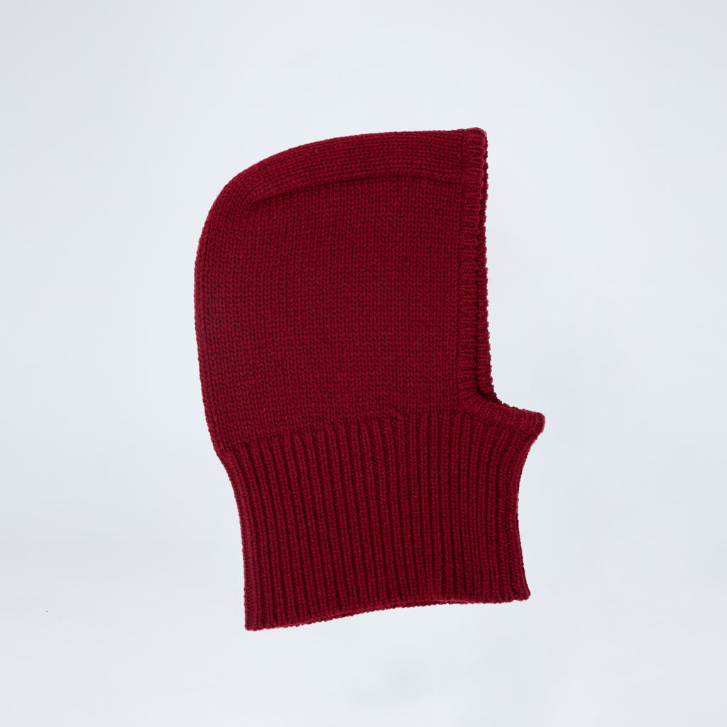Block Balaclava in Oxblood