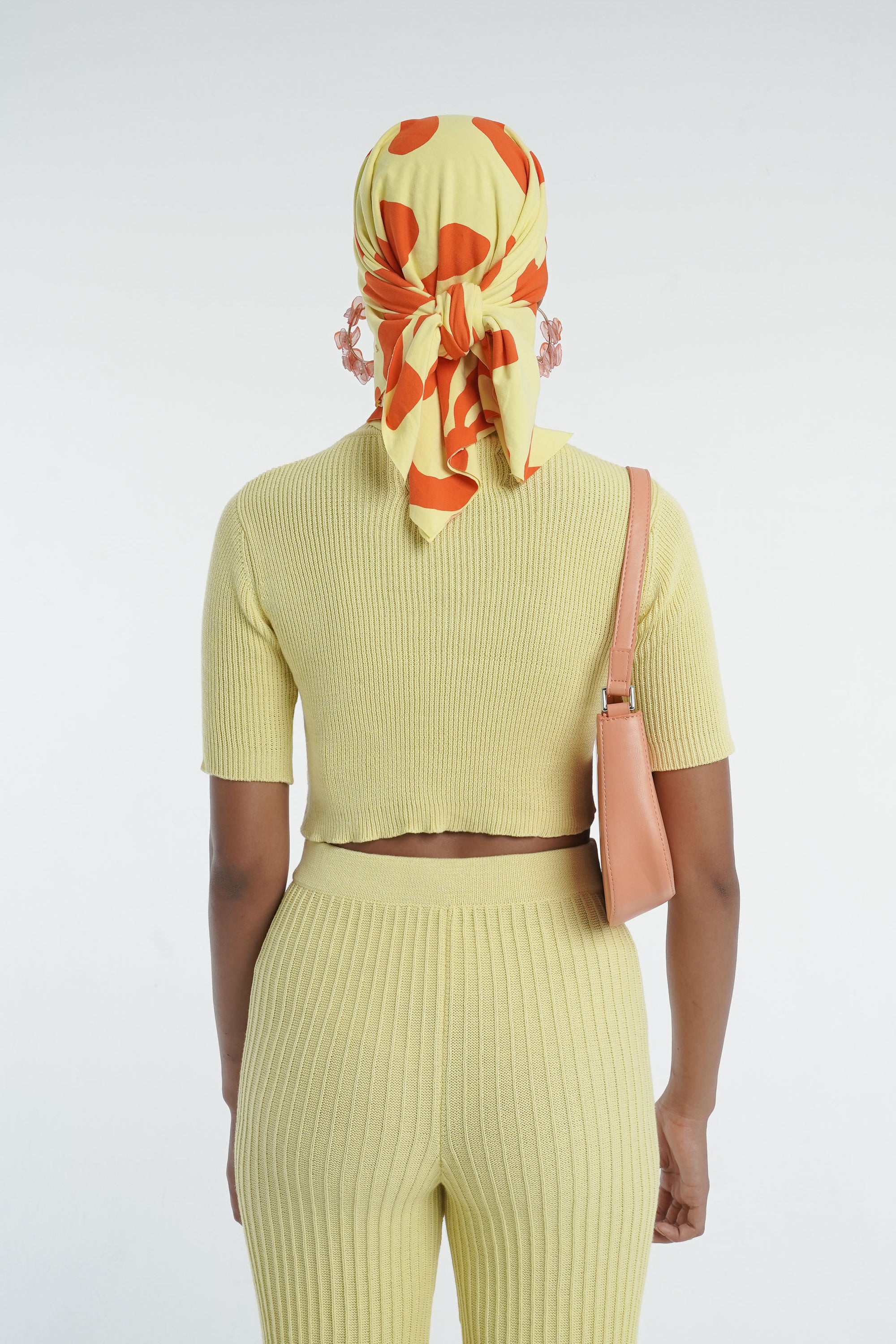 Highrise Knit Top in Limoncello